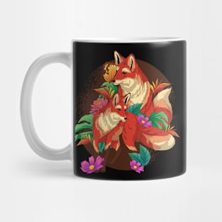 Tropical Nature Fox Lover Forest Animal Fox Mug